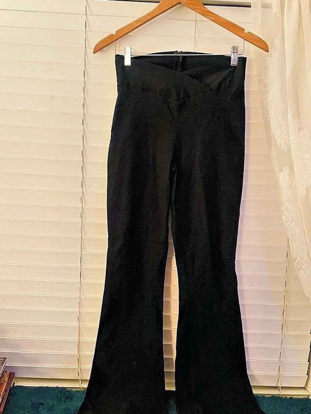 Black Flare Pants Like New